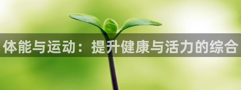意昂平台注册：体能与运动：提升健康与活力的综合