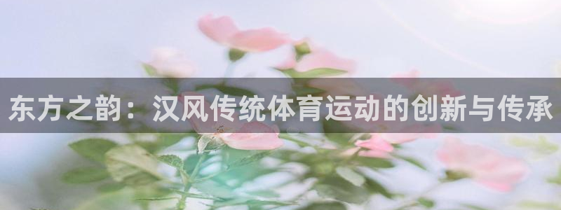 蓝图娱乐体育代理：东方之韵：汉风传统体育运动的创新与传承