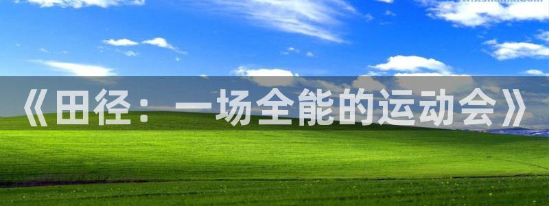 意昂体育2：《田径：一场全能的运动会》