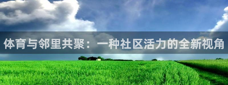 蓝图娱乐体育热门赛事有哪些：体育与邻里共聚：一种社区活力的全新视角