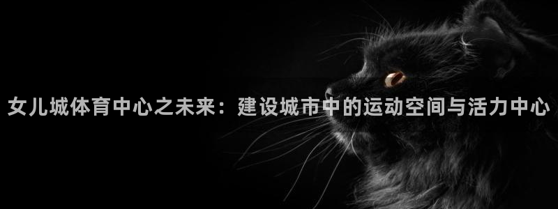 蓝图娱乐体育注册登录入口：女儿城体育中心之未来：建设城市中的运动空间与活力中心