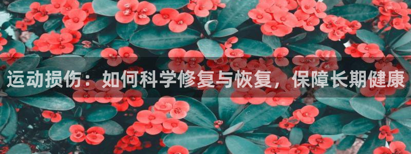 蓝图娱乐体育f开号：运动损伤：如何科学修复与恢复，保障长期健康