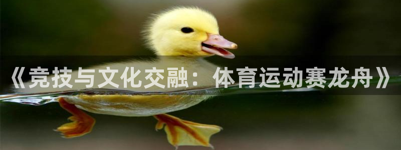 蓝图娱乐：《竞技与文化交融：体育运动赛龙舟》